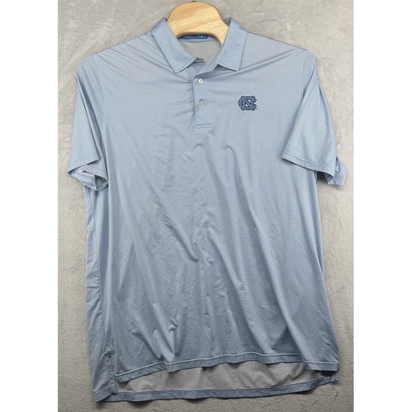 Southern Tide To Trail North Carolina Tar Heels Performance Polo Shirt Men's 2XL - Picture 1 of 5